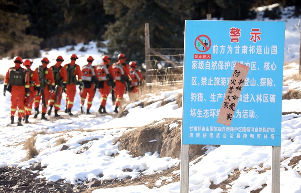 新春走基层|祁连山深处的生态守护者:春节巡护多了一倍