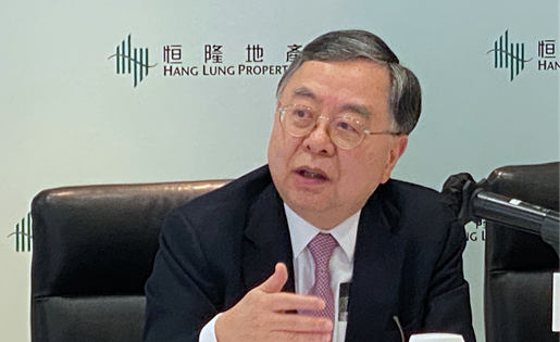 陈启宗答香港楼市:销售可能差一点 但价格下滑不是很厉害