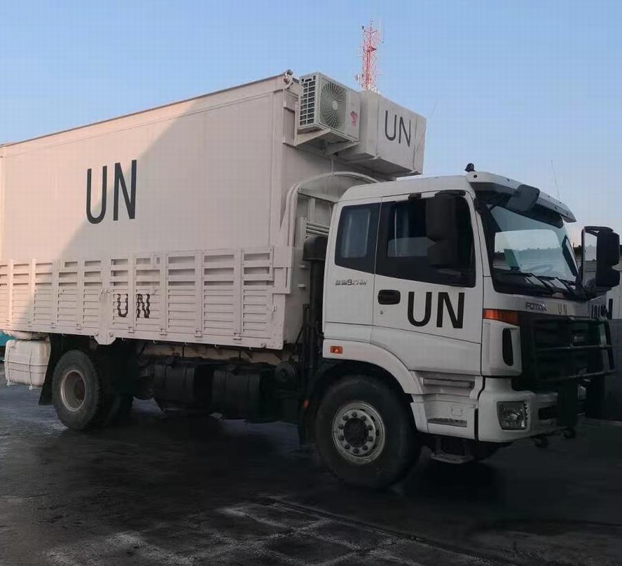 自带空调厨卫：“房车”亮相中国维和部队营区