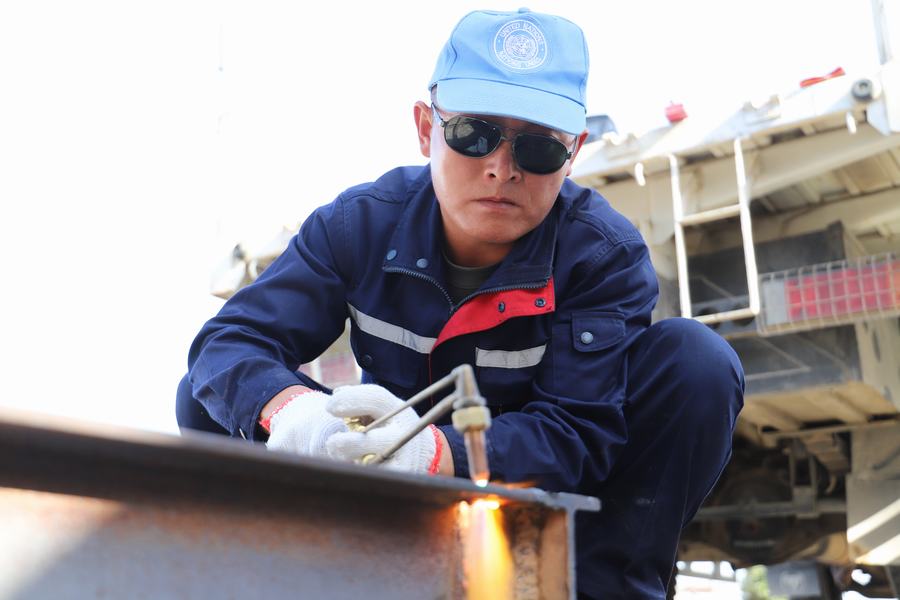 自带空调厨卫：“房车”亮相中国维和部队营区