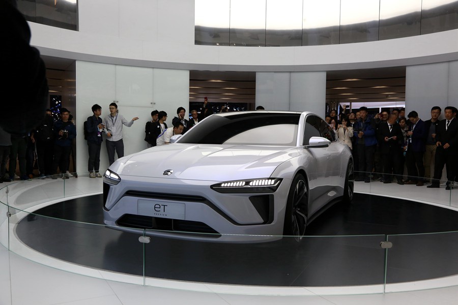 蔚来汽车2021款图片,蔚来2021款新车 蔚来将于2021年1月9日发布首款轿车