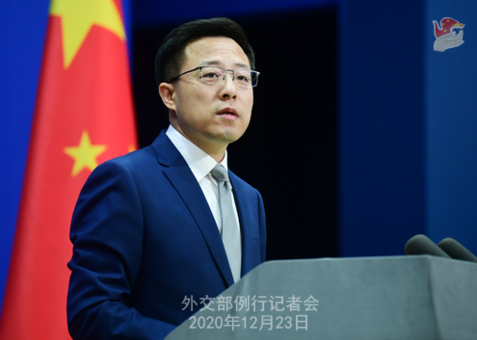 美国土安全部发文抹黑中国设备 外交部驳斥