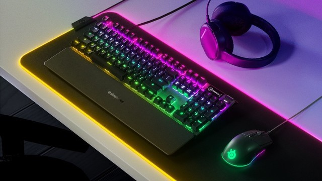 赛睿发布全新rival 3鼠标 Apex 3和apex 5键盘 赛睿 游戏键盘 新浪科技 新浪网