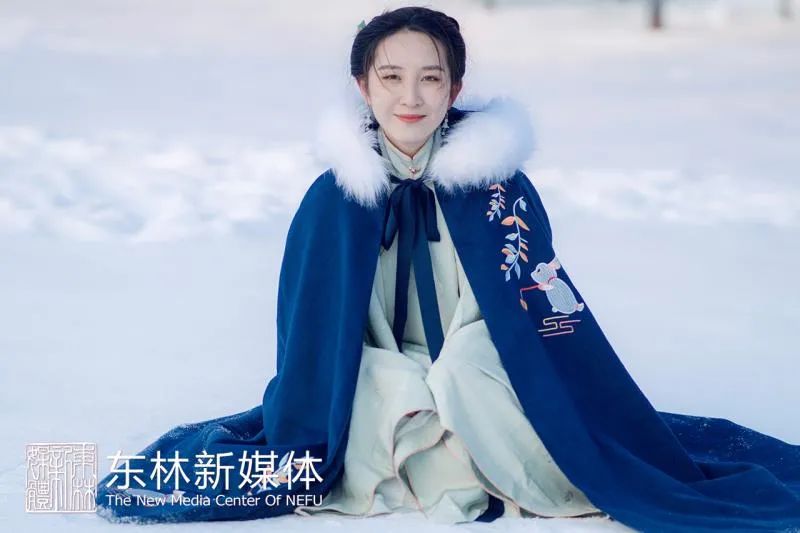 汉服丫鬟冬天穿搭图片,汉服丫鬟冬天穿搭图片大全