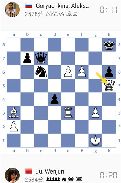 女子国际象棋世界冠军赛今晚落幕,上海女将居文君第三次“封后”