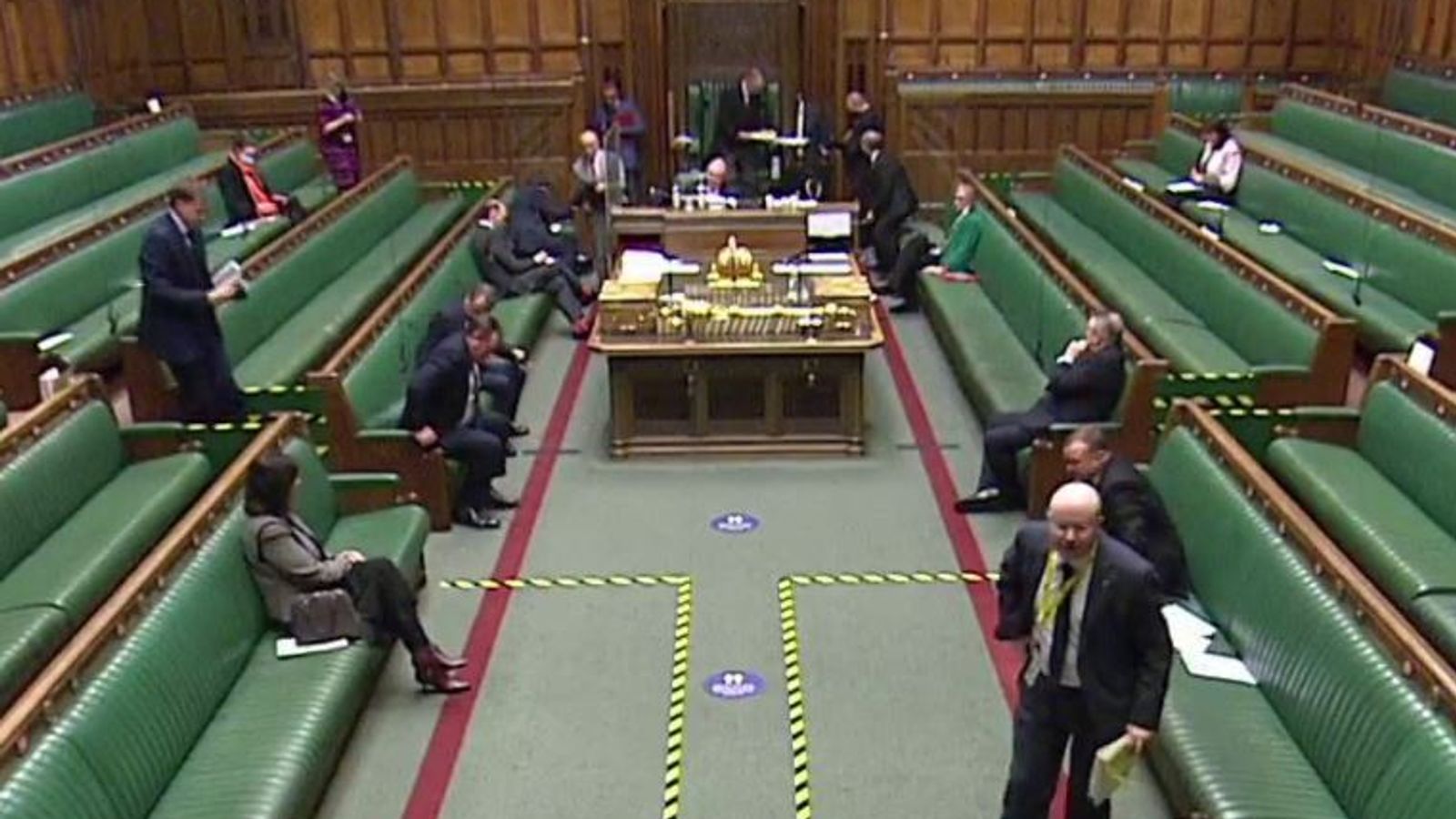 英国议会下院投票恢复内部市场法案中有争议条