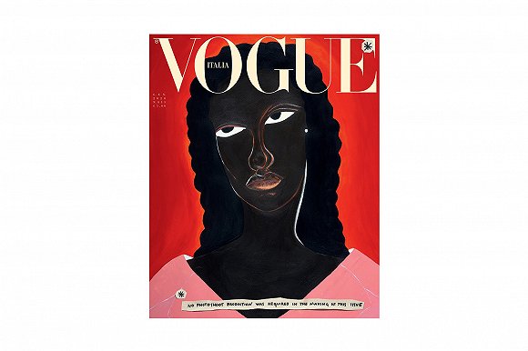 意大利版《Vogue》2020年1月刊封面 图片来源：Vogue