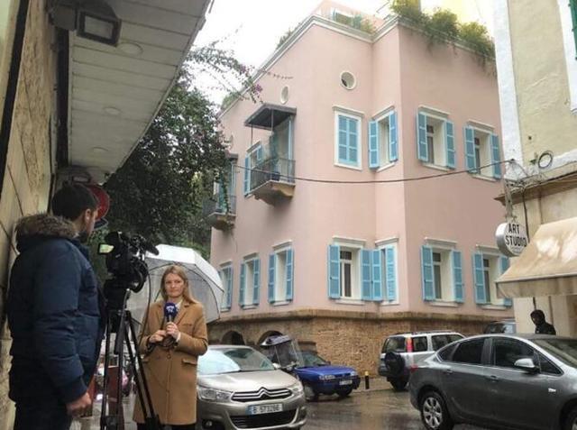 戈恩位于黎巴嫩贝鲁特的“豪宅”。图据《产经新闻》