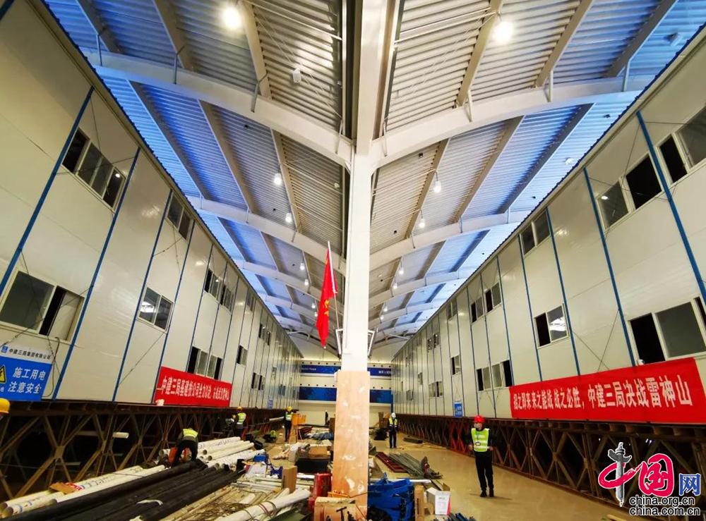 火神山医院火速推进雷神山医院迅疾如雷