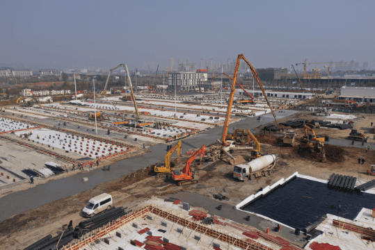 火神山医院火速推进雷神山医院迅疾如雷