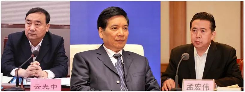 云光中(左)、秦光荣(中)、孟宏伟