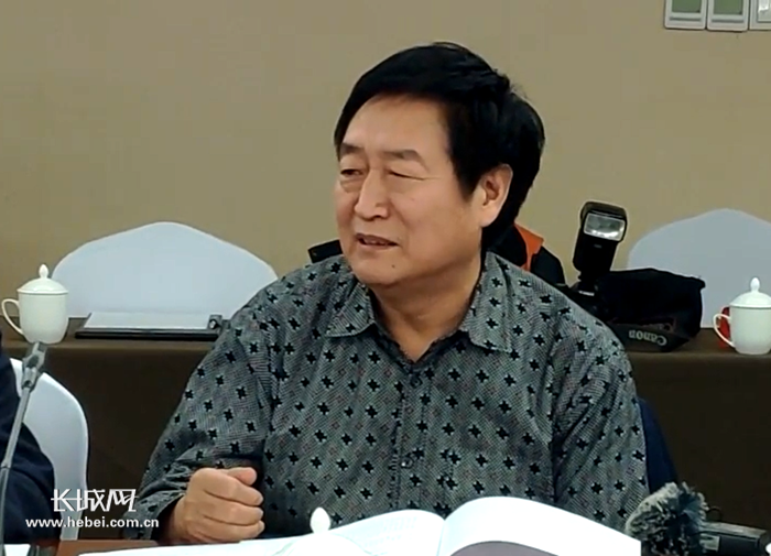 钱金平委员在发言。 长城新媒体记者郑建卫 摄