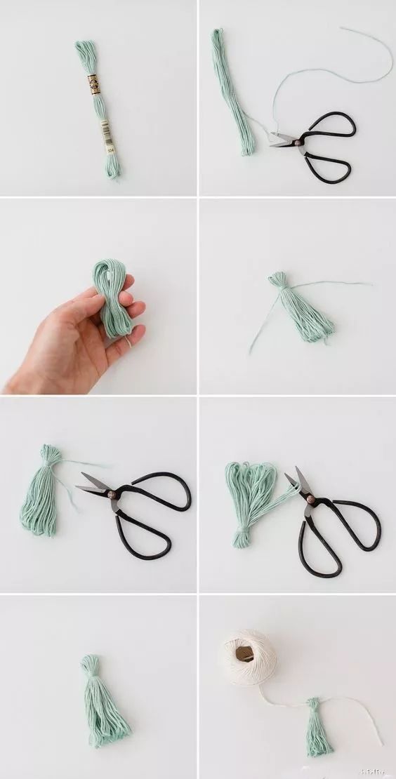 就没有流苏做不了的装饰,教你用毛线做柔美的流苏,diy