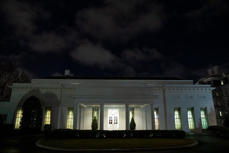 白宫加强安保 （图源：CNN）