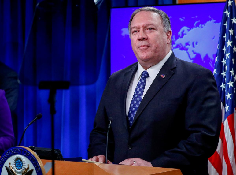 美国国务卿蓬佩奥（图片来源：路透社）