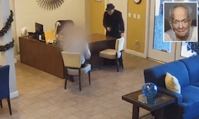 不满家中被水淹 美93岁老头进门两枪打伤物业经