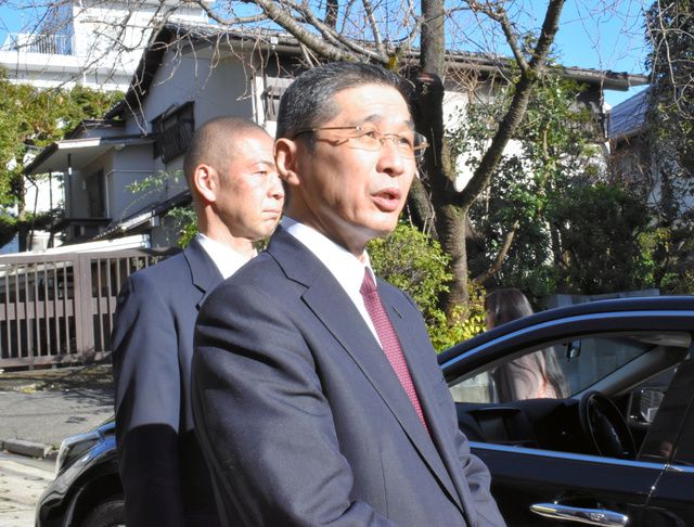 西川早上接受采访,朝日新闻图