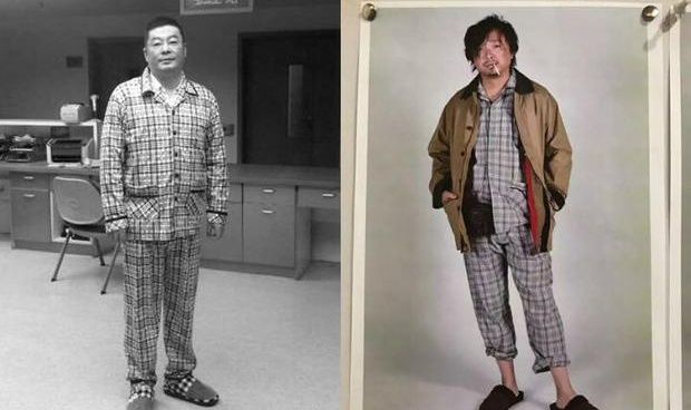 陆勇（左）和他的扮演者徐峥 图自时光网