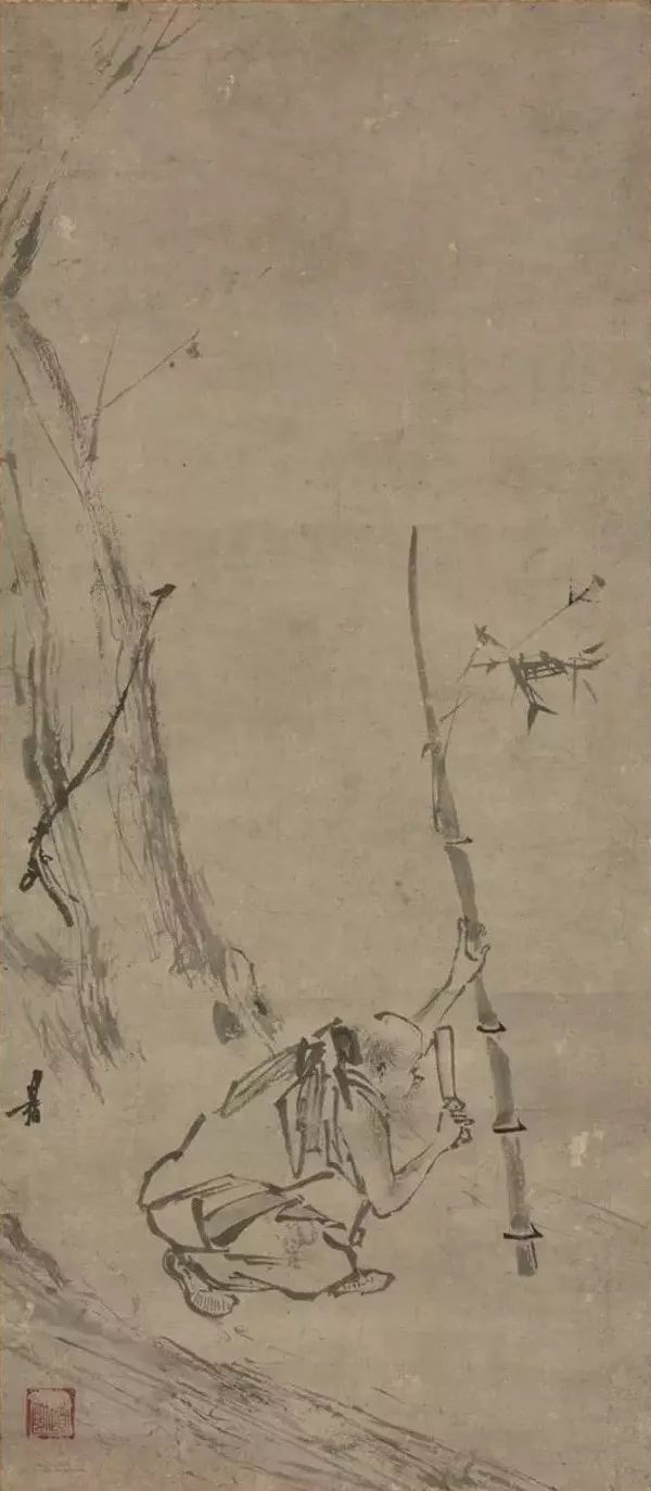梁楷的画,离不开一个“禅”字
