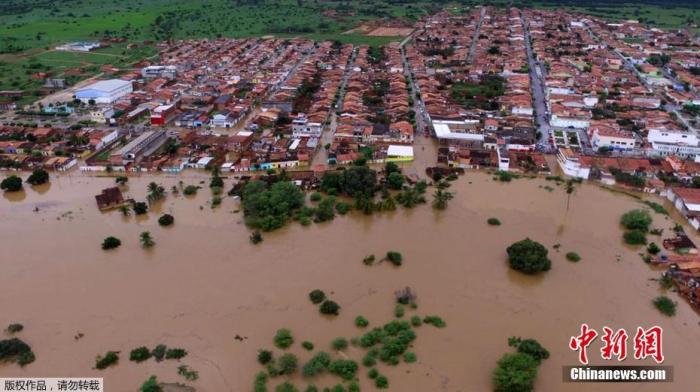 2019��7��11�գ�������������һ��������귢�����������Ӹõ���Coronel Joao Sa�����Ķ�����·����ˮ�жϡ�Ŀǰ������120����ͥ��������ɢ��