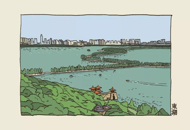 这位武职教师画笔下的武汉,藏着你对这座城市的记忆|古德寺|东湖