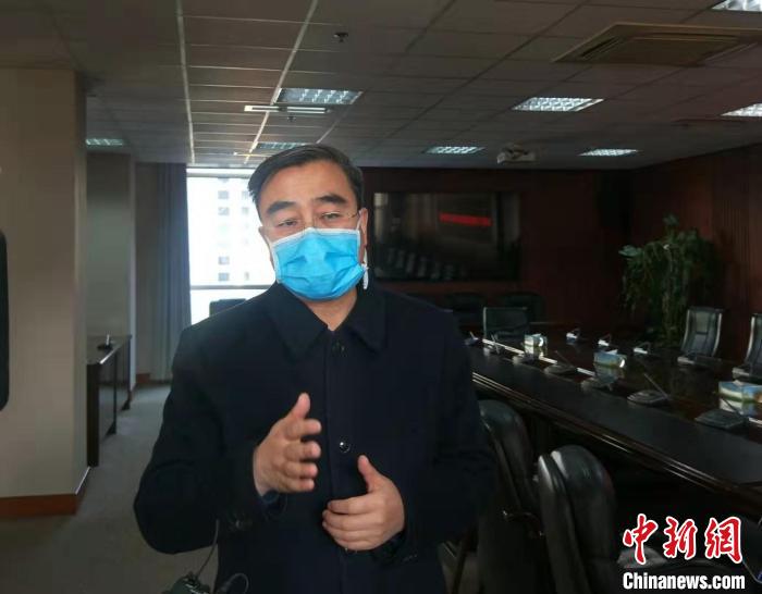 山西中医学院附属医院院长李廷荃。 吴琼 摄