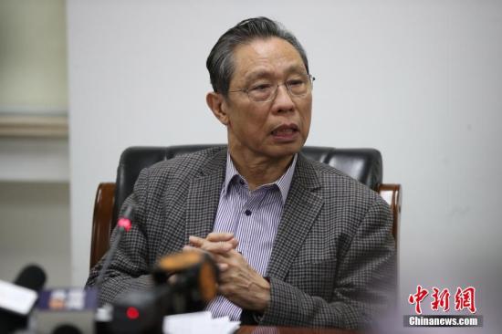 資料圖爲鍾南山。中新社記者 蘇丹 攝