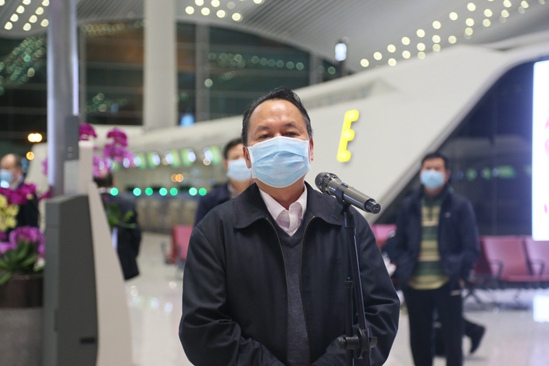 广东省卫生健康委副主任、省中医药局局长徐庆锋 粤卫信供图