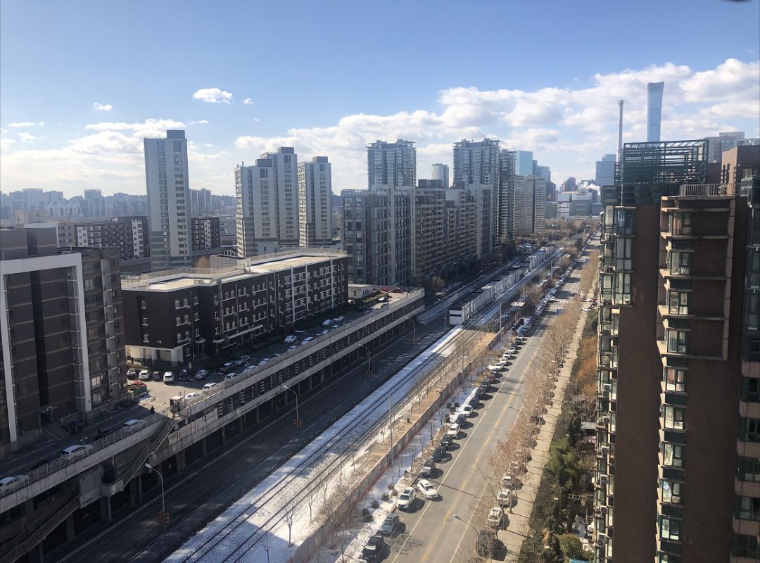 北京本日街景。