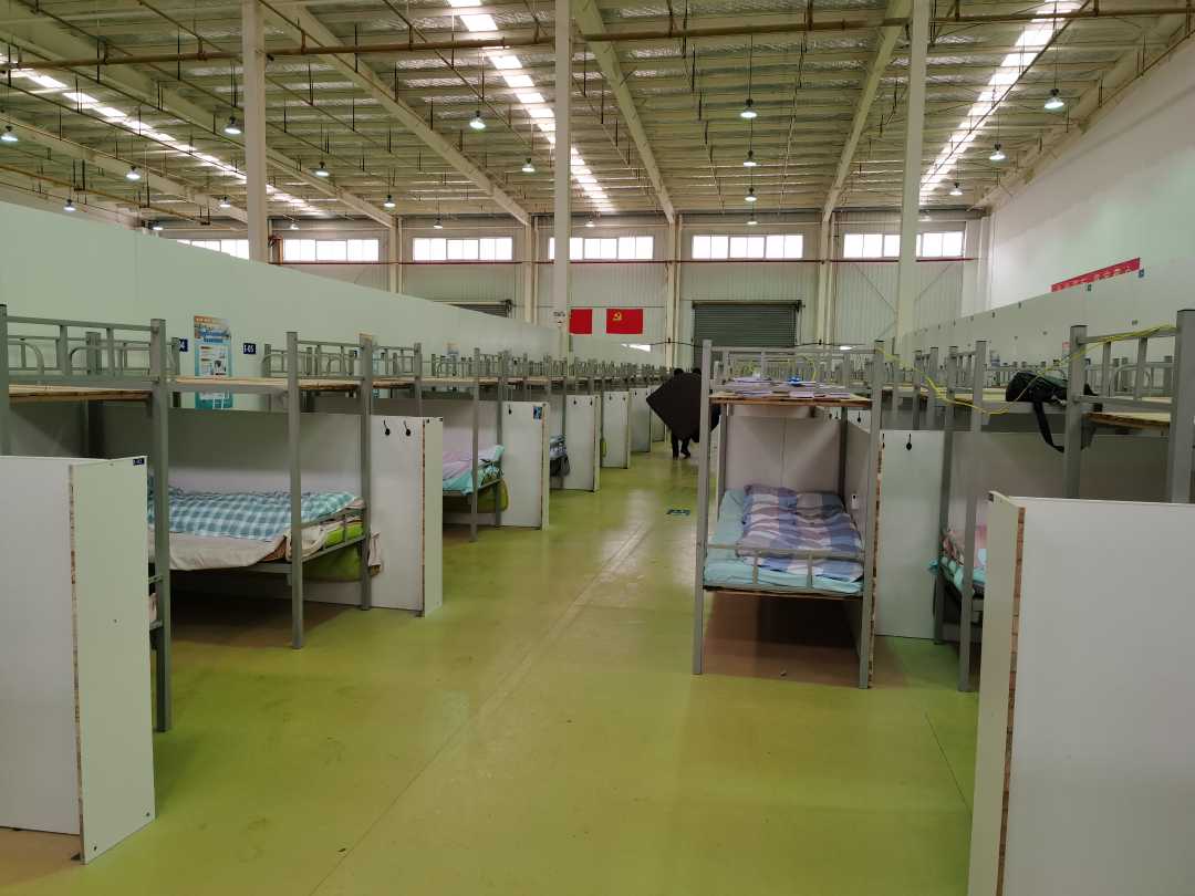 3天改造完成!武汉开发区再建一座990张床位方舱医院