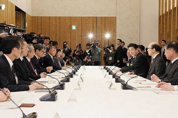 图片来源:日本首相官邸