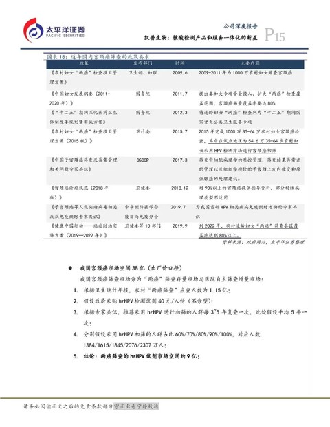 太平洋医药凯普生物深度报告核酸检测产品和服务一体化的新星