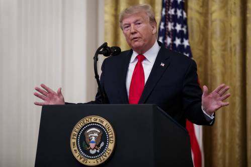 图为美国总统特朗普。新华社发