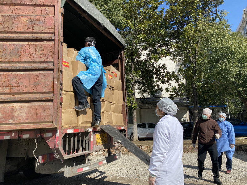 30万斤蔬菜到了武汉 接下来如何分发？