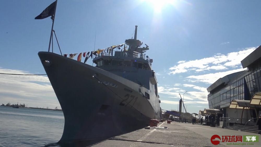 海試中的PN Yarmook號(hào)近海巡邏艦交付
