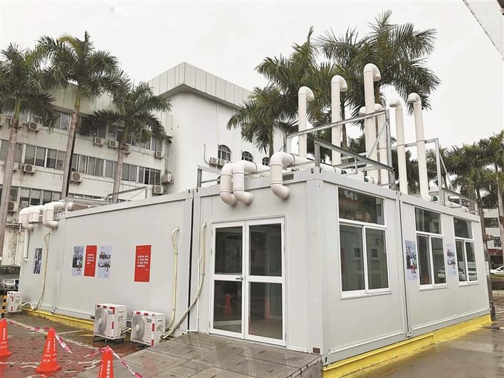 坪山区人民医院负压隔离病房建设进入调试阶段