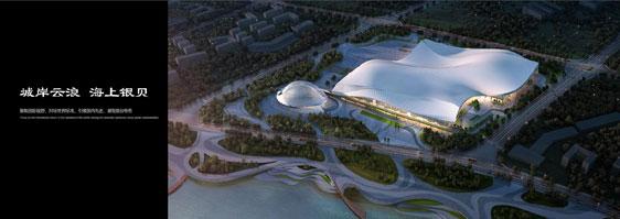 烟台开发区两大城市地标建筑集中复工