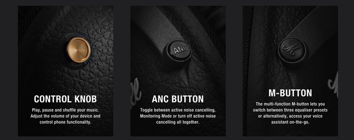 Marshall发布Monitor系列第一款无线降噪耳机