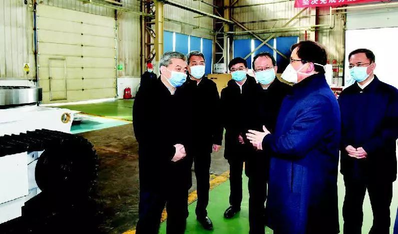 罗清宇李晓波深入山西转型综改示范区就复工复产调研指导、现场办公