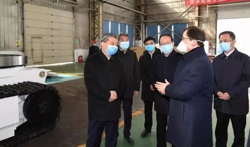 罗清宇李晓波深入山西转型综改示范区就复工复产调研指导、现场办公