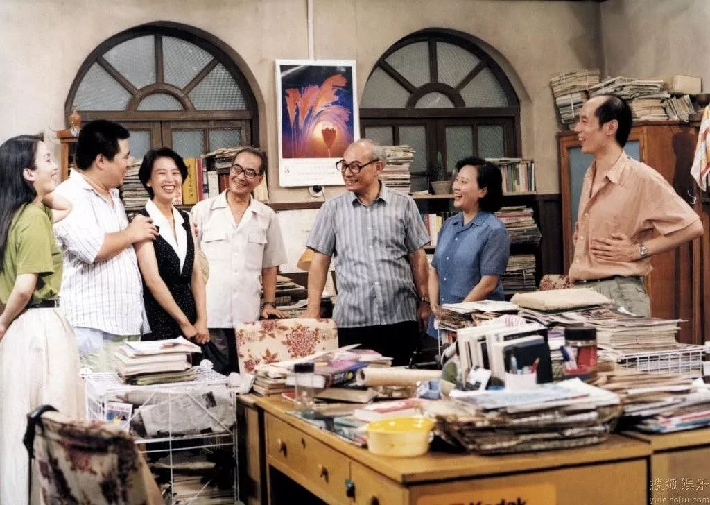 电视剧《编辑部的故事》(1992)剧照。
