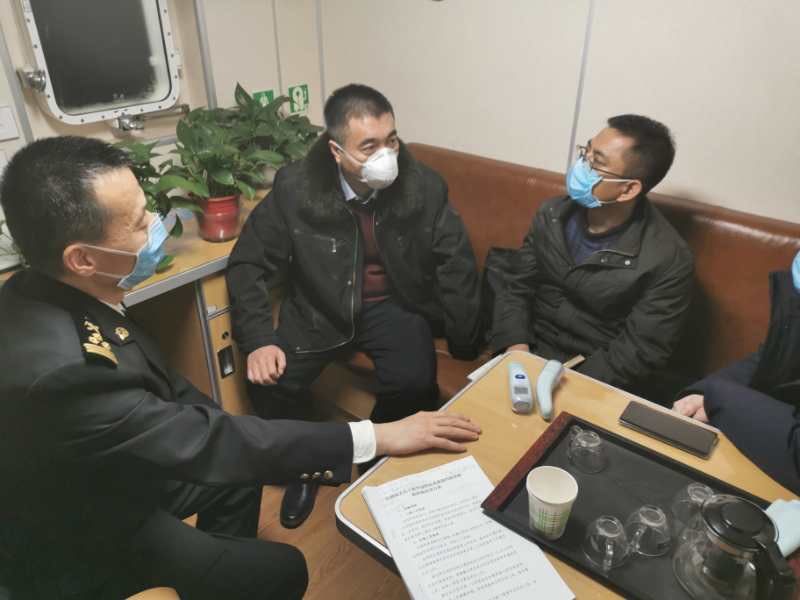 天津东疆海关办公室主任 李文鹏 摄