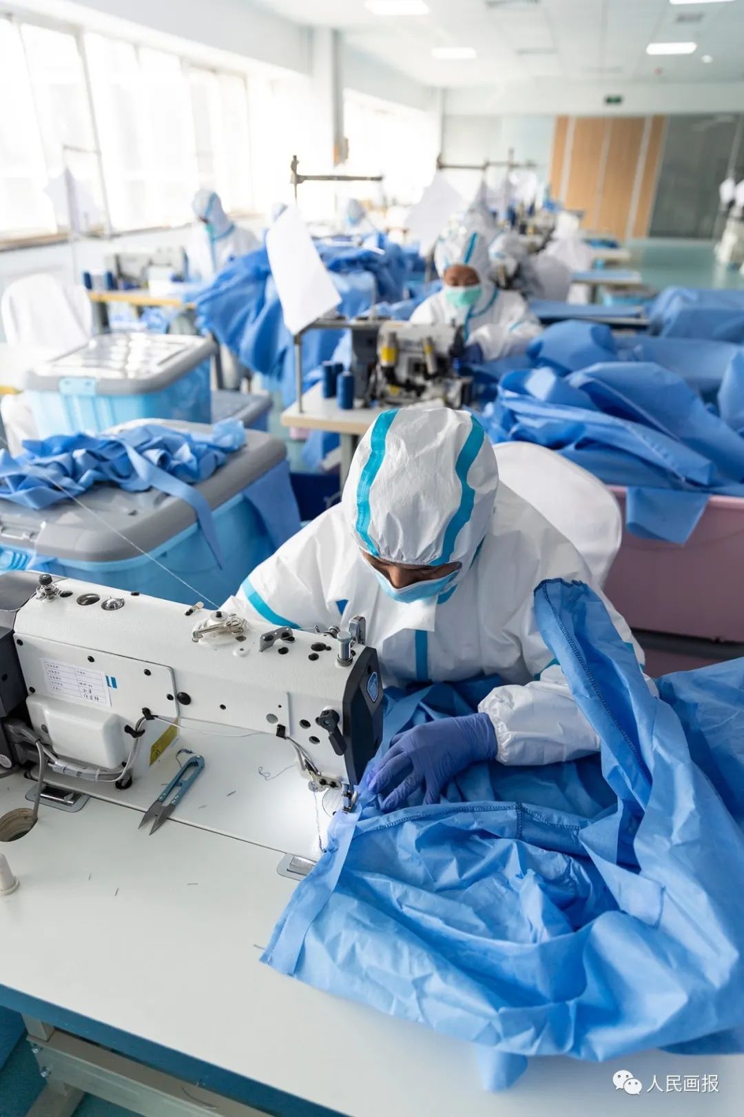 为国制衣!北京的这家服装厂火速转型生产
