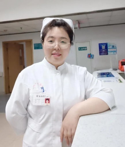 山西医科大学第一医院神经外科副护士长李婧。(资料图片)新华网 发