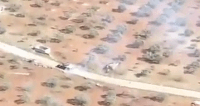 游戏情节在叙利亚战场真实上演：坦克与装甲车