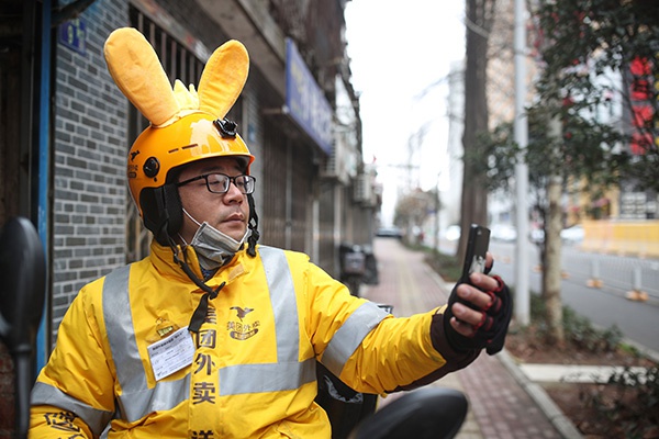 外卖骑手吴辉