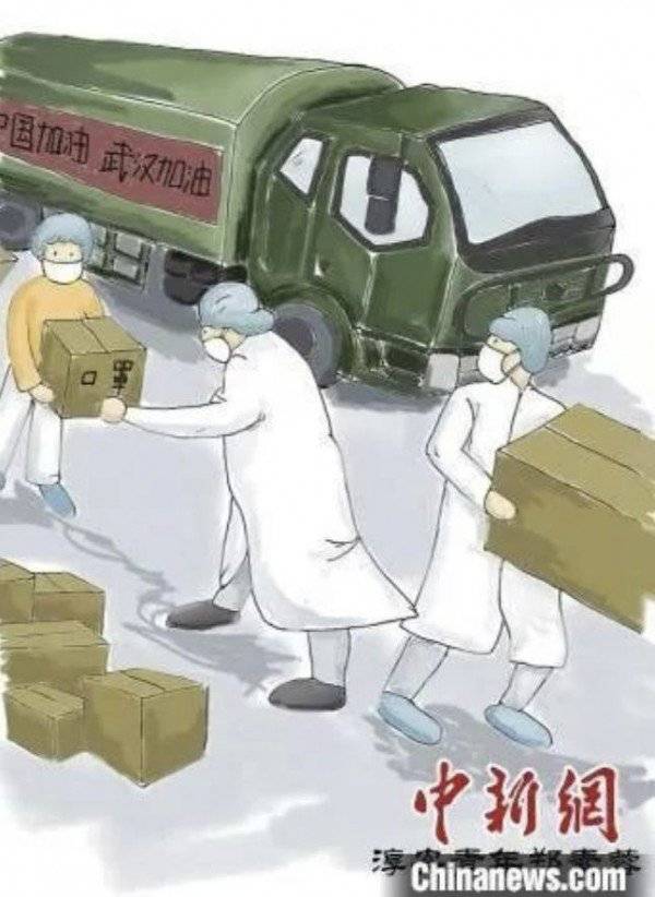 鄭素蓉創作的防疫漫畫鄭素蓉 攝