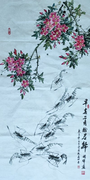 重庆书画家挥毫泼墨助力抗疫