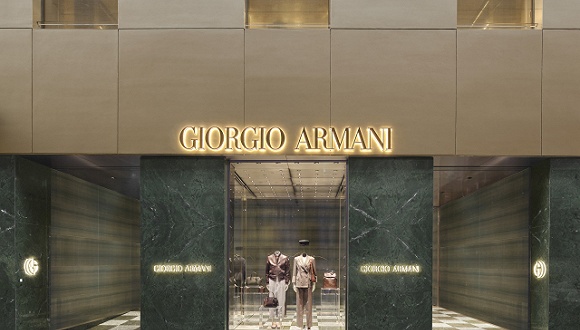 Giorgio Armani米兰门店 图片来源：Giorgio Armani
