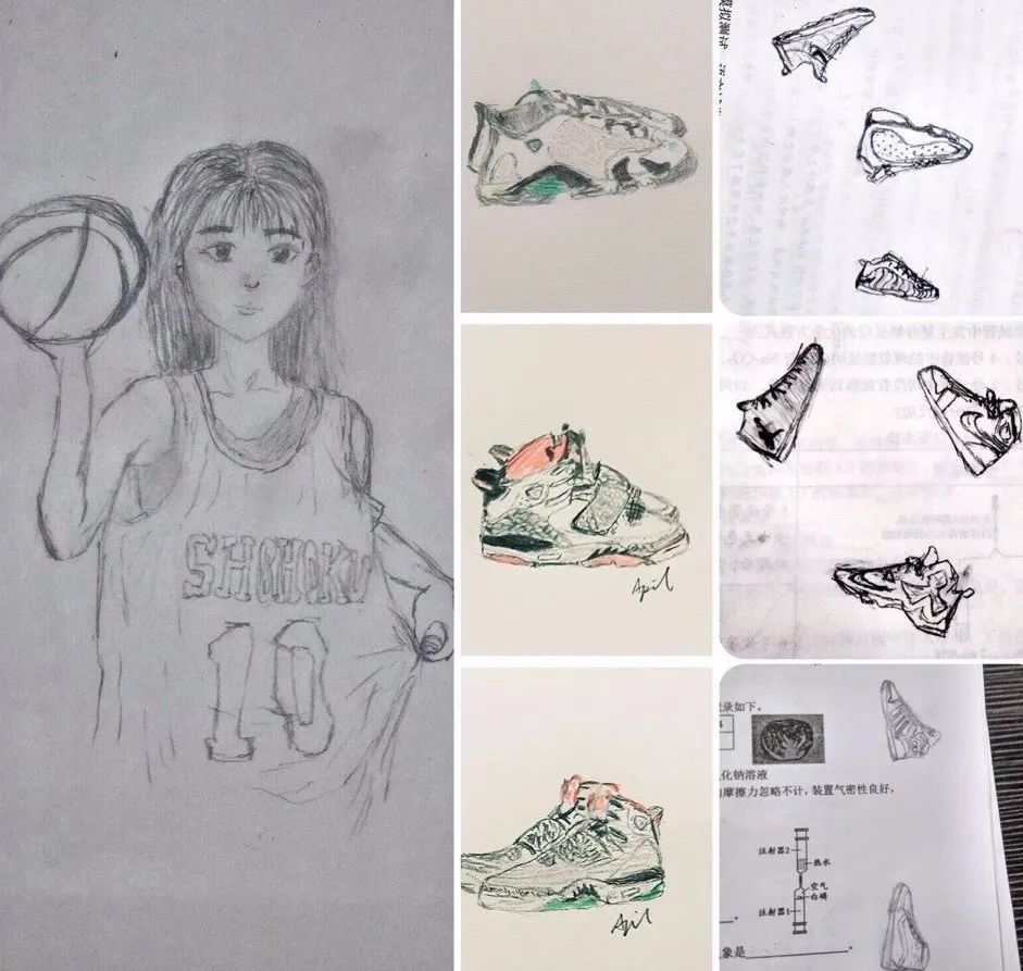 到底有多少人在草稿本上画过球鞋?